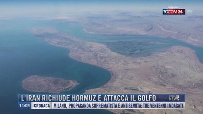 Breaking News delle 14.00 | L'Iran richiude Hormuz e attacca il golfo