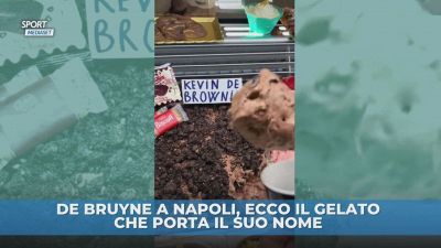Napoli, arriva il gelato per KDB