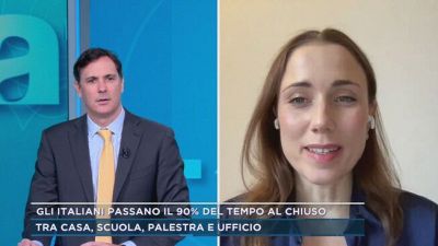 Gli italiani passano il 90% del tempo al chiuso