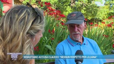 Sebastiano accusa Claudio: "Nessun rispetto per Liliana"
