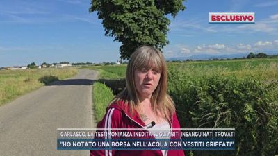 Garlasco, la testimonianza inedita sugli abiti insanguinati trovati