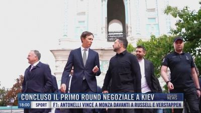 Breaking News delle 18.00 | Concluso il primo round negoziale a Kiev