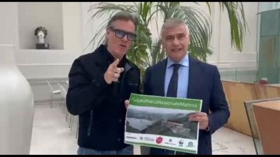 Pecoraro Scanio e Jimmy Ghione insieme per Parco Nazionale del Matese