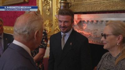 Beckham nominato Cavaliere da Re Carlo