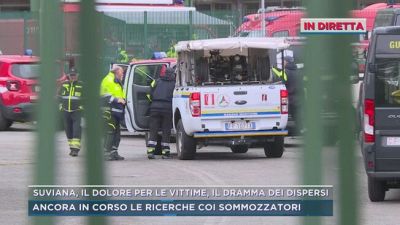 Suviana, il dolore per le vittime, il dramma dei dispersi