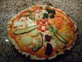 pizza verdure