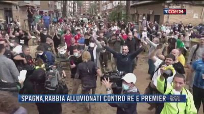 Breaking News delle 21.30 | Spagna, rabbia alluvionati contro re e premier