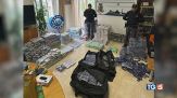 Roma, droga nel tir sequestro da record