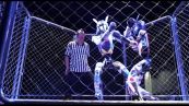 A Tokyo robot umanoidi si sfidano nell'arena a calci e pugni