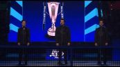 Il Volo esegue l'Inno di Mameli alla finale delle ATP Finals 2025