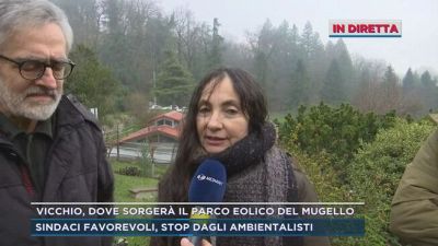 Mugello, ambientalisti contro il parco eolico
