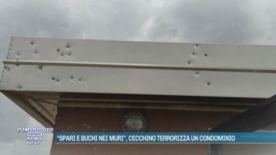 "Spari e buchi nei muri", cecchino terrorizza un condominio