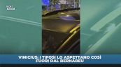 Bagno di folla per Vinicius