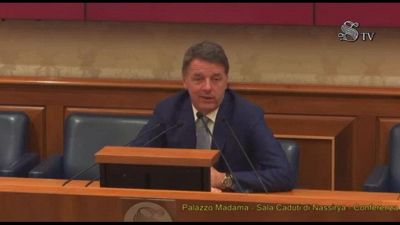 Renzi: prossime regionali con centrosinistra, senza Iv non ce la fa