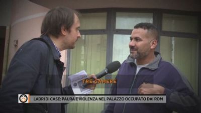Ladri di case: paura e violenza nel palazzo occupato dai rom