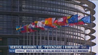 Breaking News delle 14.00 | Vertice migranti, Ue: "Potenziare i rimpatri"