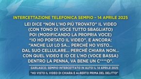 Garlasco, Sempio intercettato in auto