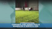 Chimaev, assist folle