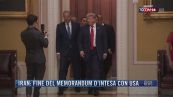 Breaking News delle 21.30 | Iran: fine del memorandum d'intesa con Usa