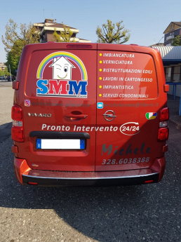Impresa Imbiancatura SMM di Michele furgone