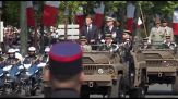 14 Luglio, Macron presiede per l'ultima volta alla parata militare