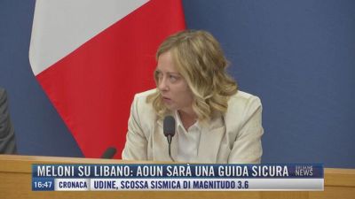 Breaking News delle 16.00 | Meloni su Libano: Aoun sarà una guida sicura