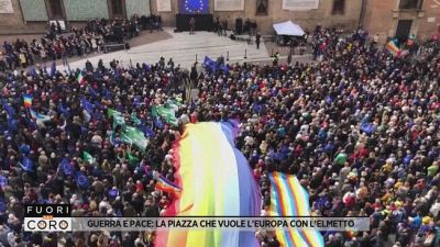 Guerra e pace: la piazza che vuole l'Europa con l'elmetto