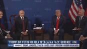 Breaking News delle 14.00 | Trump: da Putin no alla tregua ma pace globale