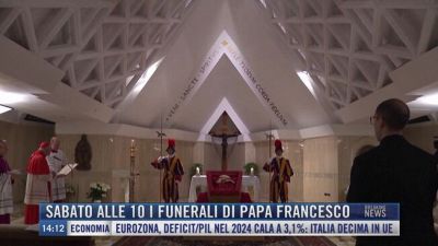 Breaking News delle 14.00 | Sabato alle 10 i funerali di Papa Francesco