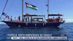 Breaking News delle 11.00 | Flotilla, Greta rimpatriata da Israele