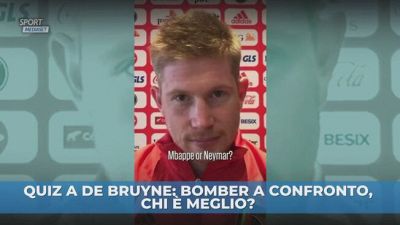 De Bruyne, chi preferisci tra i bomber?