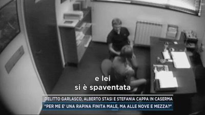 Garlasco, il video di Stasi e Stefania Cappa in caserma