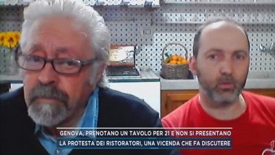 Genova, prenotano un tavolo per 21 e non si presentano