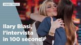 Ilary Blasi, l'intervista in 100 secondi