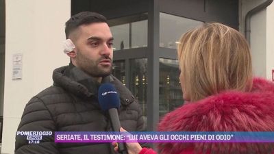 Seriate, il testimone: "Lui aveva gli occhi pieni di odio"