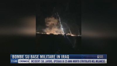 Breaking News delle 11.00 | Bombe su base militare in Iraq