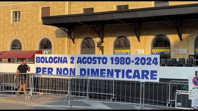 Strage Bologna, Mattarella: spietata strategia eversiva neofascista