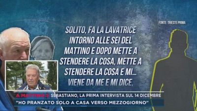 Sebastiano, la prima intervista sul 14 dicembre