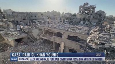 Breaking News delle 18.00 | Gaza, raid su Khan Younis