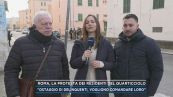 Roma, la protesta dei residenti del Quarticciolo