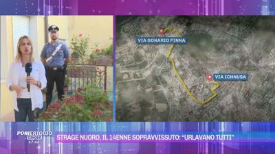 Strage Nuoro, il 14enne sopravvissuto: "Urlavano tutti"