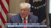 Breaking News delle 17.00 | Hormuz, Trump: "Blocco navale immediato"