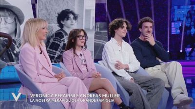 Veronica Peparini e Andreas Muller presentano la loro grande famiglia