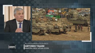 Israele, iniziata l'invasione del Libano - Parla Antonio Tajani