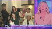 Catania, con la piccola Sofia cinque generazioni di donne