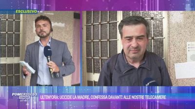 Uccide la madre, la confessione che nessuno si aspettava