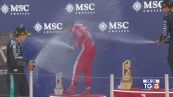 Prima vittoria in rosso per Lewis Hamilton