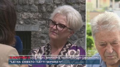 Lilly, parla l'albergatrice testimone dei litigi con Sebastiano