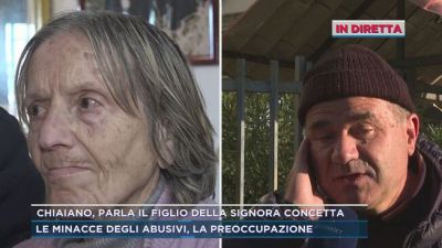 Chiaiano, parla il figlio della signora Concetta