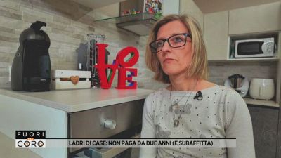 Ladri di case: non paga da due anni (e subaffitta)